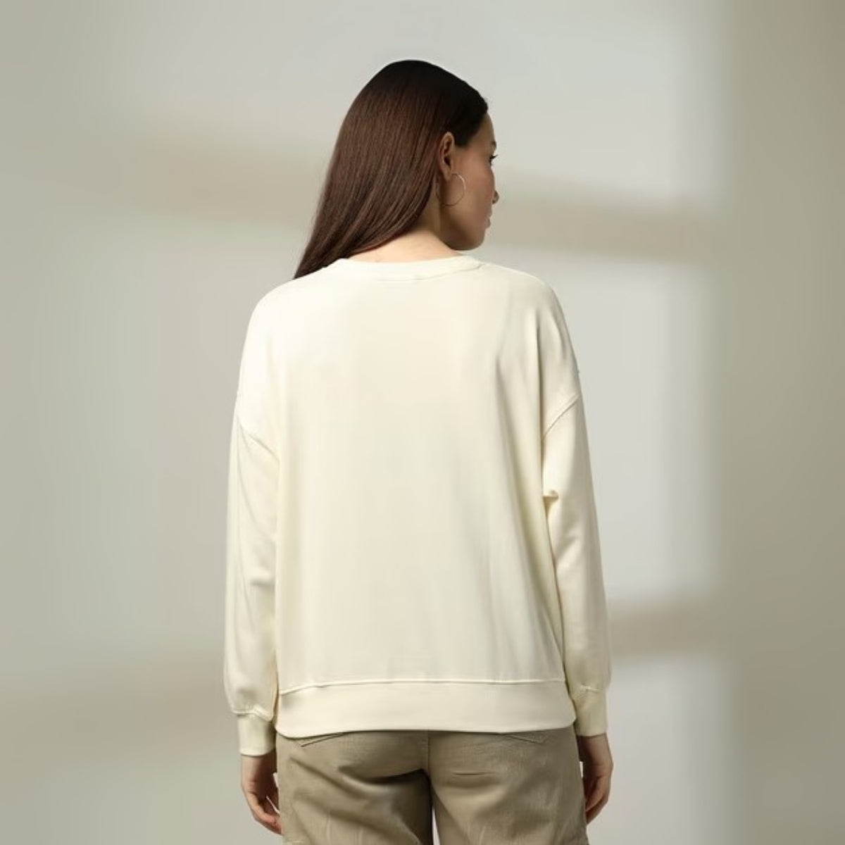 2 Stylish Sweatshirts in Beige & Royal-Blue| Soft, Cozy & Trendy | Up to 50% Off |SS-06