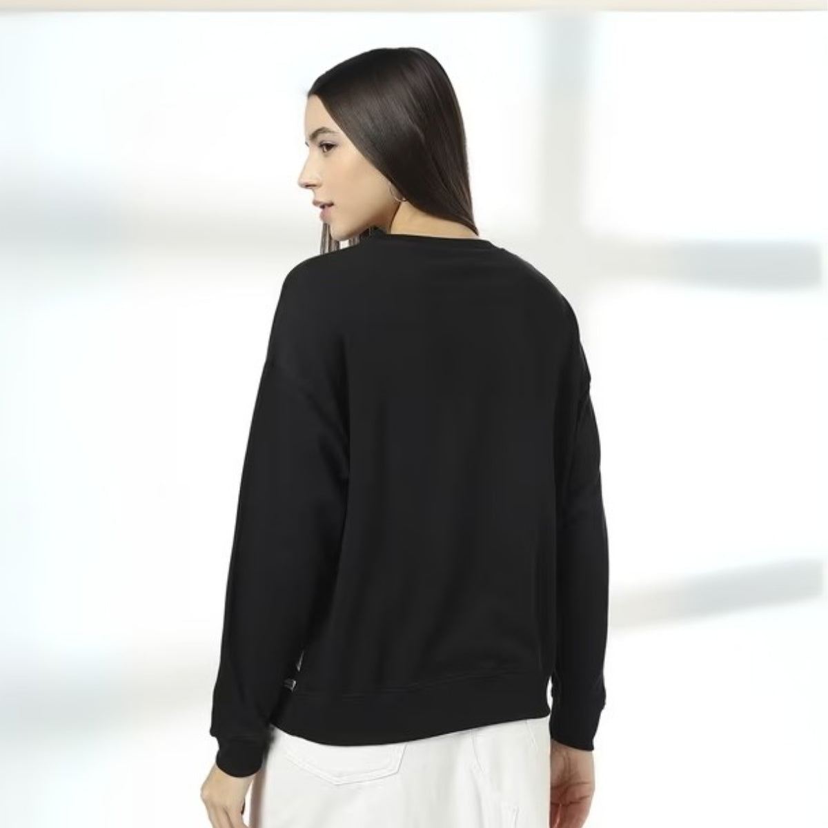 2 Stylish Sweatshirts in Black & Beige | Soft, Cozy & Trendy | Up to 50% Off