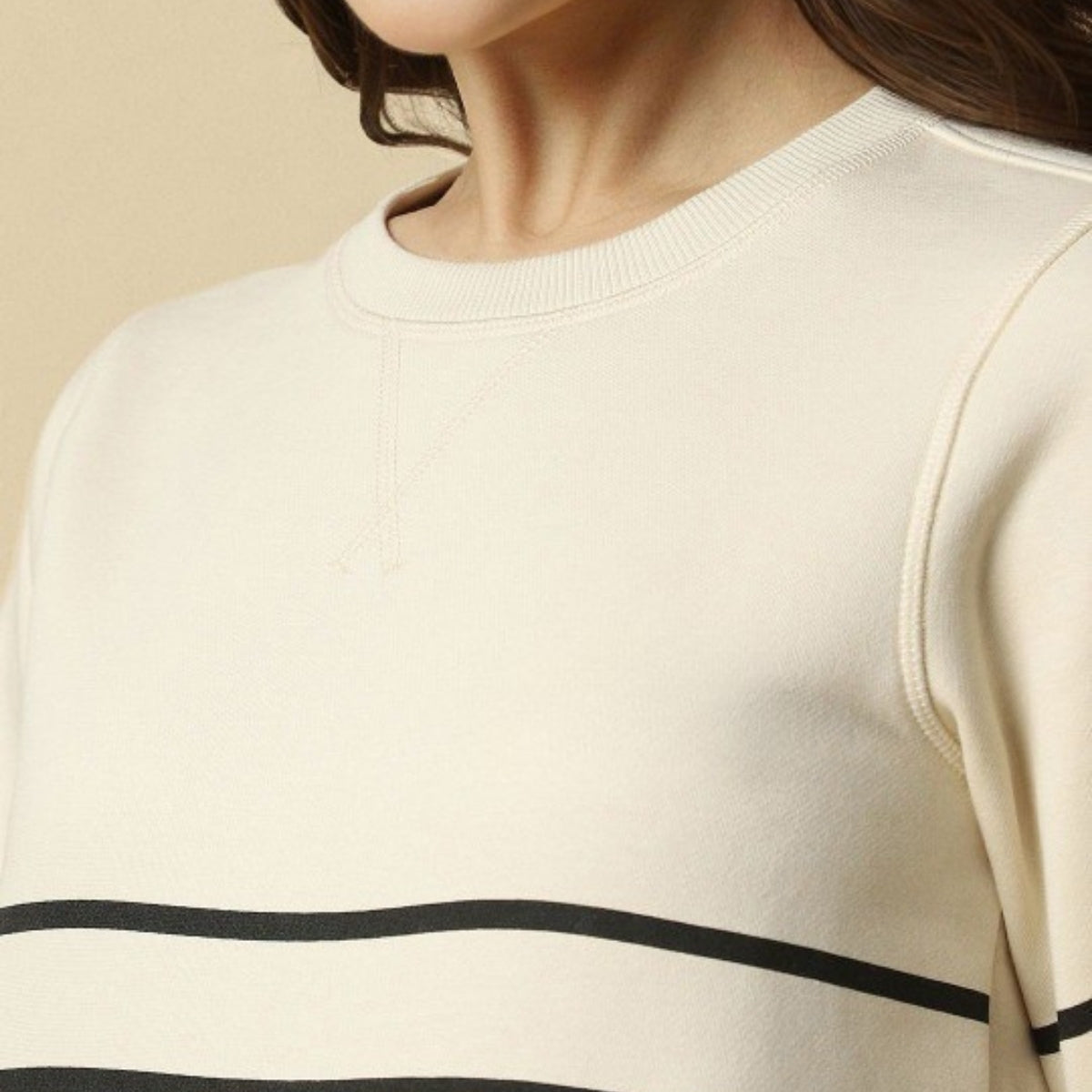 2 Stylish Sweatshirts in Beige& Baby-Pink| Soft, Cozy & Trendy | Up to 50% Off |SS-10